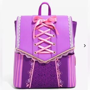 Loungefly Disney Tangled Rapunzel Dress Mini Backpack